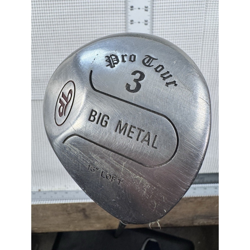 Pro Tour Big Metal 3 Wood 16 Degree Fairway Wood Steel Shaft RH 43in